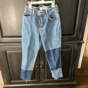 Hollister two toned jeans.